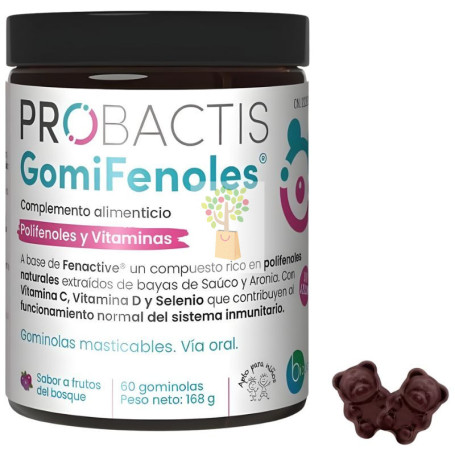 PROBACTIS GOMIFENOLES 60 GOMINOLAS BIOTICAL HEALTH