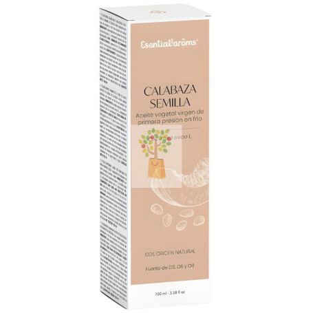 ACEITE VEGETAL DE SEMILLA DE CALABAZA 100ML ESENTIAL AROMS