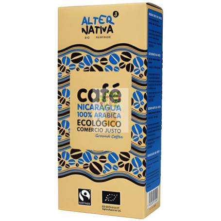 CAFÉ DE NICARAGUA MOLIDO BIO 250G ALTERNATIVA 3