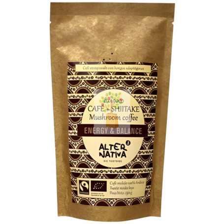 CAFÉ MOLIDO CON SHIITAKE BIO 125G ALTERNATIVA 3