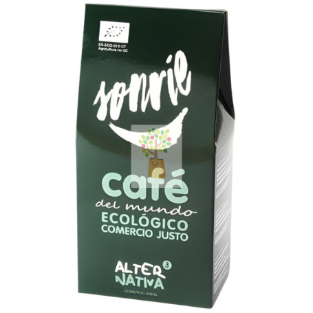 CAFÉ MOLIDO DEL MUNDO SONRÍE BIO 125G ALTERNATIVA 3