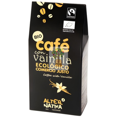 CAFÉ MOLIDO CON VAINILLA BIO 125G ALTERNATIVA 3