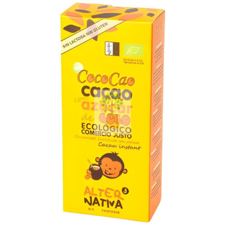 COCOCAO CACAO INSTANT CON AZÚCAR DE COCO BIO 250G ALTERNATIVA 3
