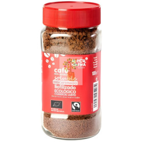 CAFÉ SOLUBLE DESCAFEINADO LIOFILIZADO BIO 100G ALTERNATIVA 3