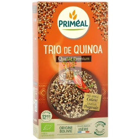 TRÍO DE QUINOA BLANCA ROJA Y NEGRA 500G PRIMEAL