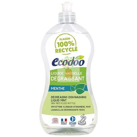 LAVAVAJILLAS DESENGRASANTE DE MENTA 1L ECODOO