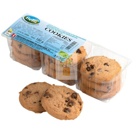 COOKIES DE ESPELTA CON PEPITAS DE CHOCOLATE 150G BELSI