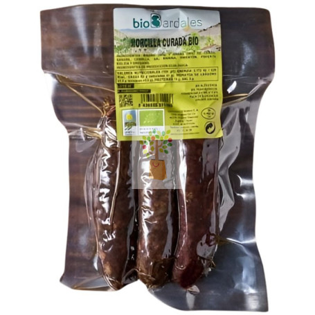 MORCILLA CURADA BIO 300G BIOBARDALES