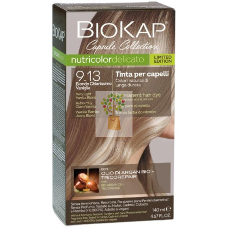 DELICATO 9.13 RUBIO VAINILLA MUY CLARO ED. LIMITADA 140ML BIOKAP