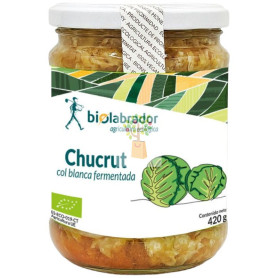 CHUCRUT COL BLANCA FERMENTADA 420G BIOLABRADOR