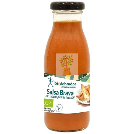 SALSA BRAVA CON WASABI 260G BIOLABRADOR
