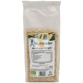 ARROZ LARGO INTEGRAL 500G BIOLABRADOR