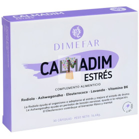 CALMADIM ESTRÉS 30 CÁPSULAS DIMEFAR