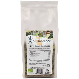 PIPAS DE CALABAZA PELADAS 250G BIOLABRADOR