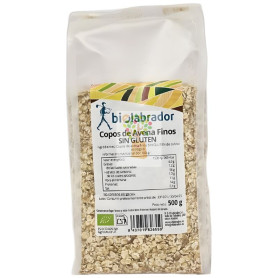 COPOS DE AVENA FINOS SIN GLUTEN 500G BIOLABRADOR