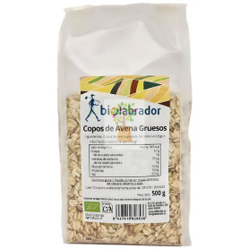 COPOS DE AVENA GRUESOS 500G BIOLABRADOR