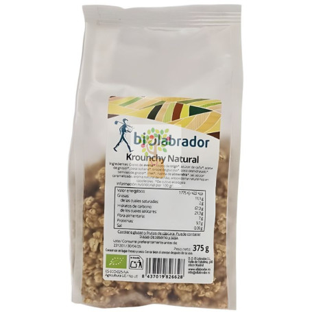 KROUNCHY NATURAL 375G BIOLABRADOR