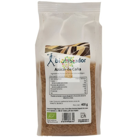 AZÚCAR DE CAÑA 400G BIOLABRADOR