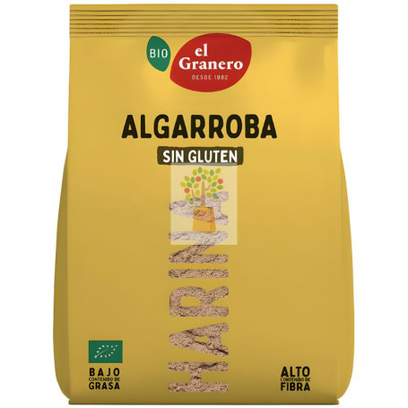 HARINA DE ALGARROBA SIN GLUTEN BIO 500G GRANERO