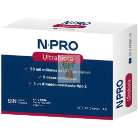 ULTRABIOTA 30 CAPSULAS NPRO