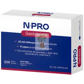 GASTRIBIOTA 30 CAPSULAS NPRO
