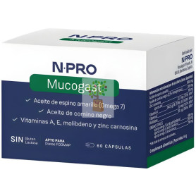 MUCOGAST 60 CAPSULAS NPRO