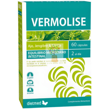 VERMOLISE 60 CAPSULAS DIETMED