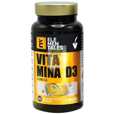 VITAMINA D3  4000UI  60 CAPSULAS NOVADIET