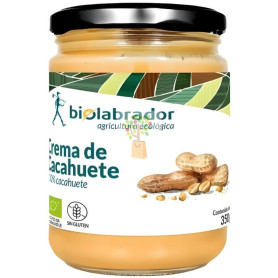 CREMA DE CACAHUETE 350G BIOLABRADOR
