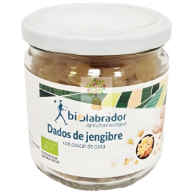 DADOS DE JENGIBRE CARAMELIZADO 200G BIOLABRADOR
