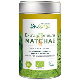TÉ EXTRA PREMIUM MATCHA EN POLVO 70G BIOTONA