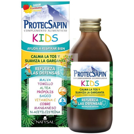 PROTECSAPIN KIDS JARABE 250ML NATYSAL