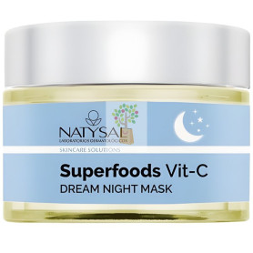 SUPERFOODS MASCARILLA DE NOCHE CON VITAMINA C 50ML NATYSAL