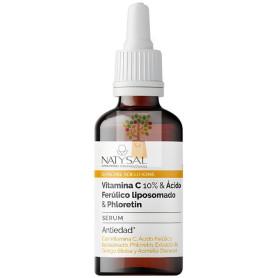 SÉRUM VITAMINA C Y ÁCIDO FERÚLICO + PHLORETIN 20ML NATYSAL