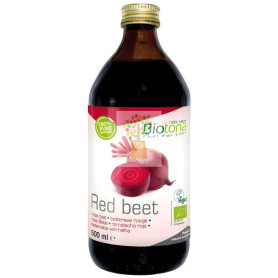 JUGO DE REMOLACHA ROJA CONCENTRADO 500ML BIOTONA