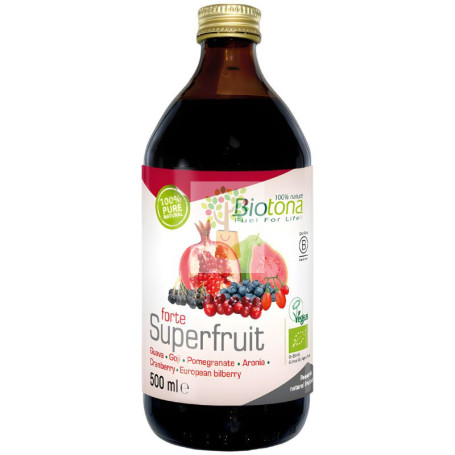 JUGO DE SUPERFRUTAS FORTE CONCENTRADO 500ML BIOTONA