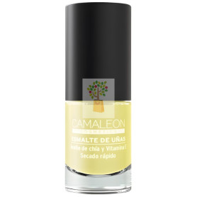 ESMALTE DE UÑAS Nº12 AMARILLO PASTEL 6ML CAMALEON