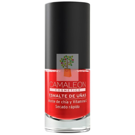 ESMALTE DE UÑAS Nº7 ROJO 6ML CAMALEON