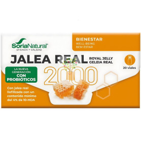 JALEA REAL 2000 CON PROBIÓTICOS 20 VIALES SORIA NATURAL