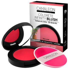 COLORETE EN CREMA INFINITY BLUSH CORAL CAMALEON