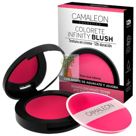 COLORETE EN CREMA INFINITY BLUSH ROSA INTENSO CAMALEON