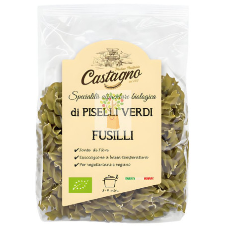 ESPIRALES DE GUISANTES VERDES 250G CASTAGNO
