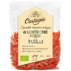ESPIRALES DE LENTEJAS ROJAS 250G CASTAGNO