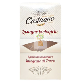 LASAÑA DE ESPELTA INTEGRAL 500G CASTAGNO