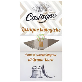 LASAÑA DE TRIGO INTEGRAL 500G CASTAGNO