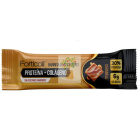 BARRITA DE CHOCOLATE PROTEÍNA+COLÁGENO CARAMELO 50G FORTICOLL