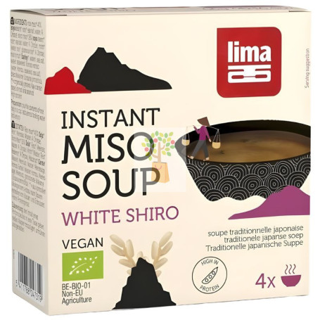 SOPA INSTANTÁNEA SHIRO MISO 4X16,5G LIMA