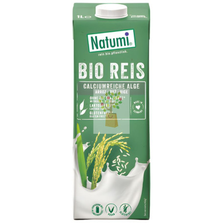 BEBIDA DE ARROZ Y ALGA ECO RICA EN CALCIO 1L NATUMI
