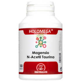 HOLOMEGA MAGNESIO N-ACETIL TAURINA 180 CÁPSULAS EQUISALUD