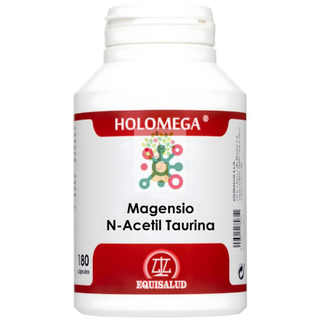 HOLOMEGA MAGNESIO N-ACETIL TAURINA 180 CÁPSULAS EQUISALUD